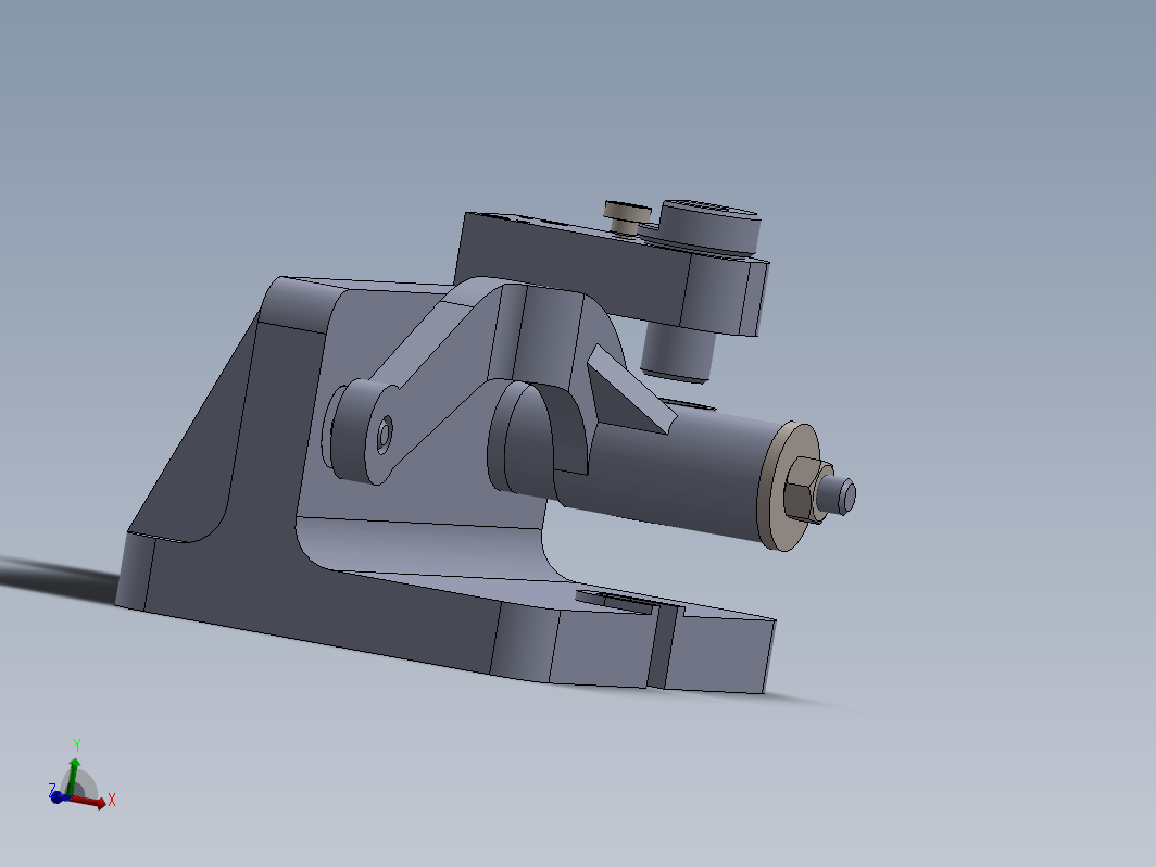 转向臂钻孔9.3夹具设计三维SW2023带参+CAD+说明书