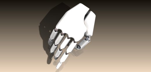 机器人手掌结构 main robotique缩略图