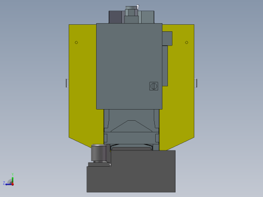 FANUC_a_D14加工中心总图缩略图
