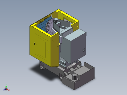 FANUC_a_D14加工中心总图缩略图