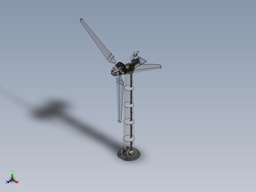 Wind Turbine - Educational风力涡轮机模型缩略图