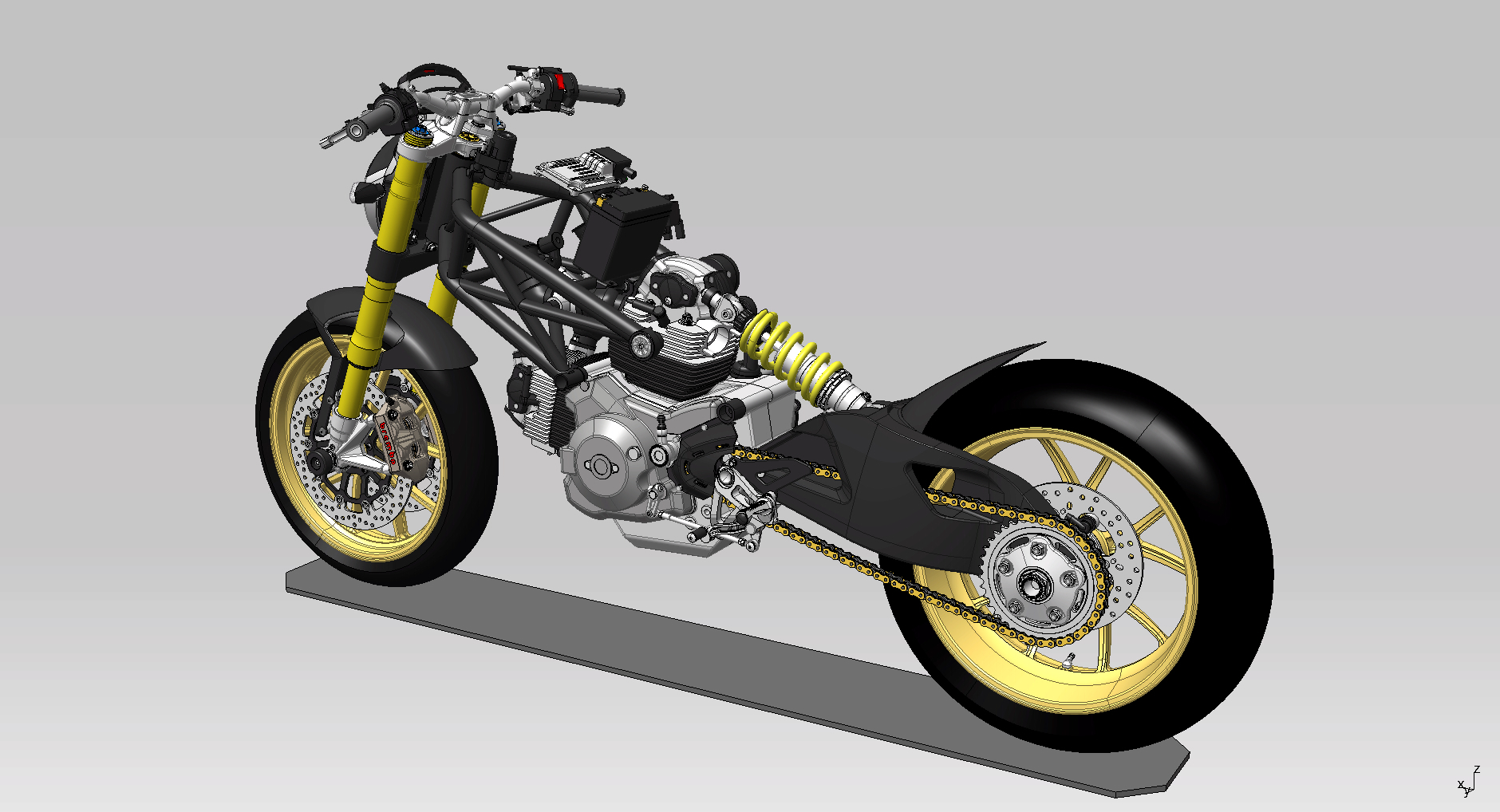 Ducati Monster 1100S摩托车