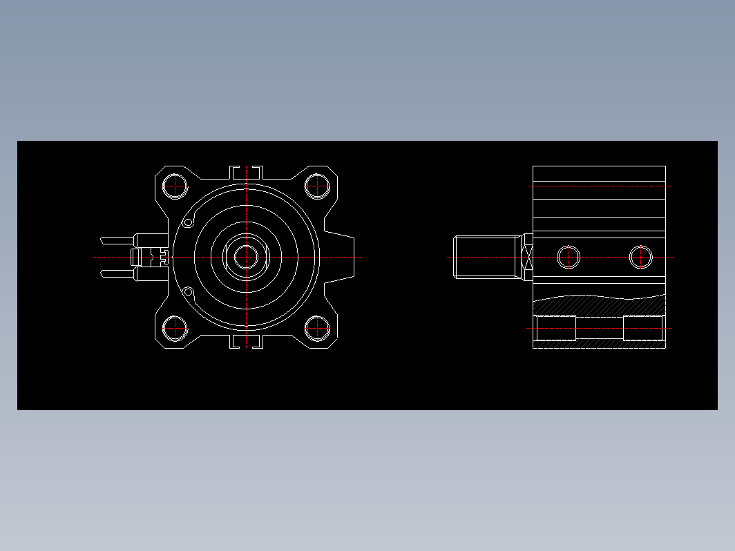 气缸 CDQ2A63外