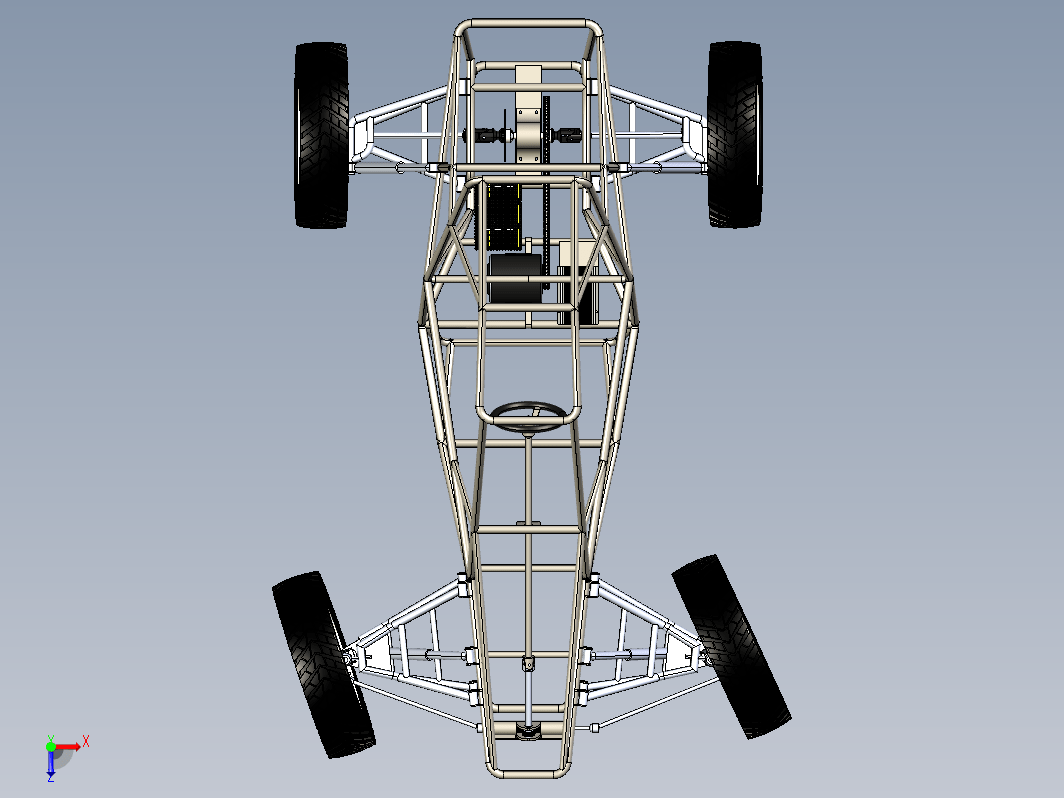 Electric kart电动卡丁车钢管结构