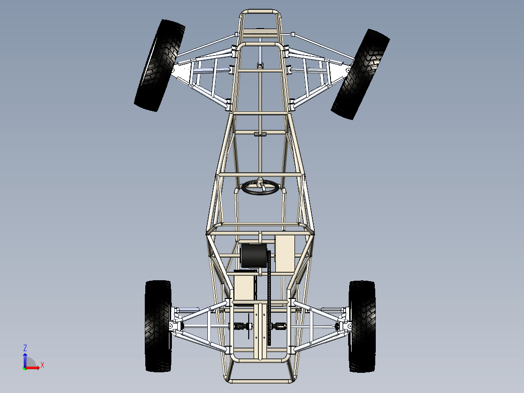 Electric kart电动卡丁车钢管结构