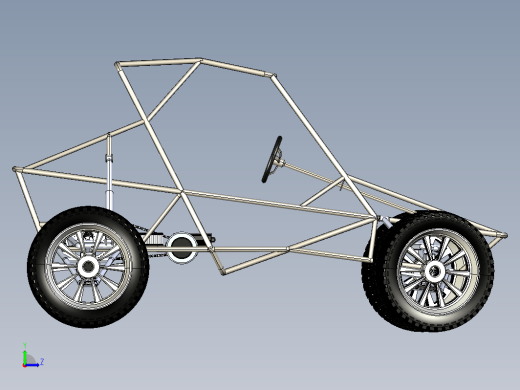 Electric kart电动卡丁车钢管结构缩略图