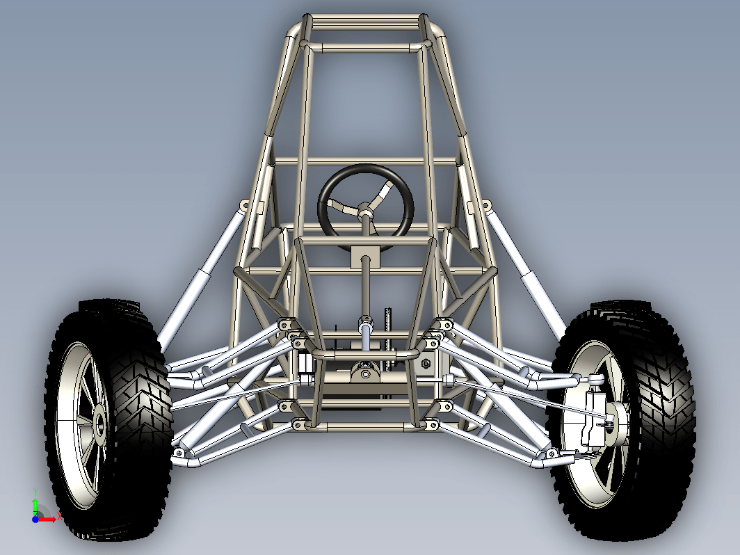 Electric kart电动卡丁车钢管结构