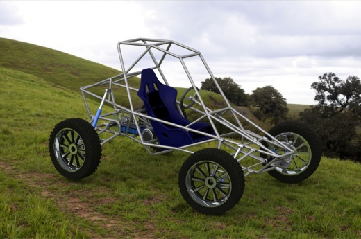 Electric kart电动卡丁车钢管结构缩略图