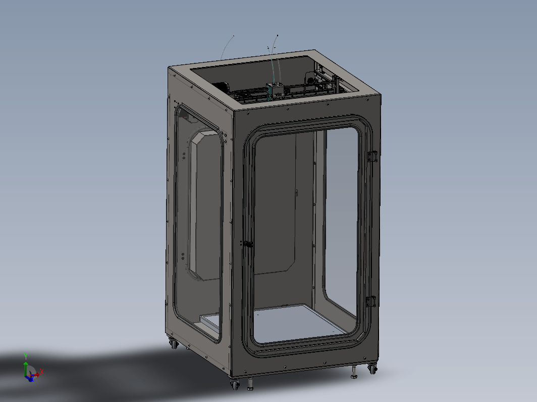 500x500x1000 3D打印机结构