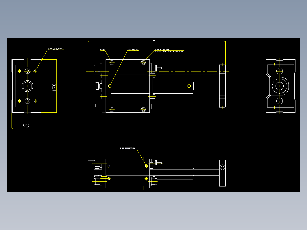 气缸 mgg2