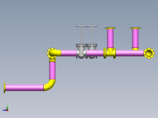 Solidworks 布线管道模型缩略图