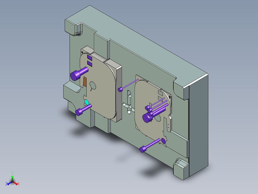 分模模具-52