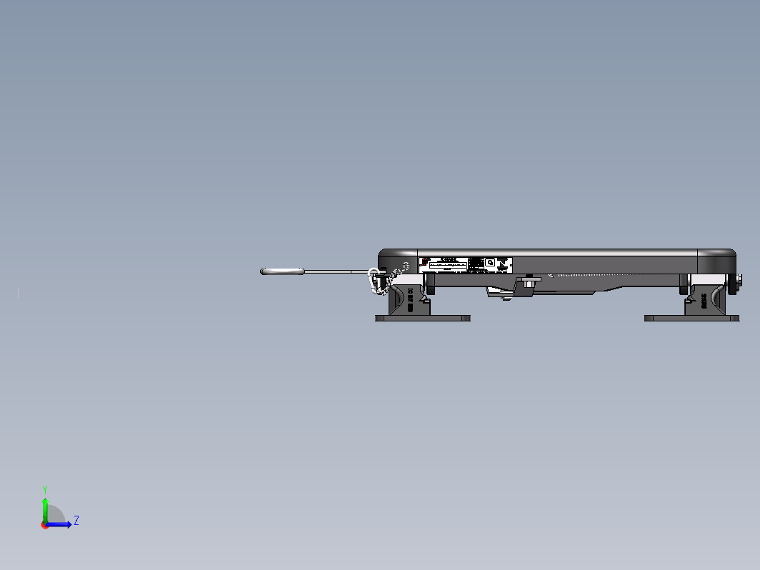 F0720-牵引车鞍座模型图