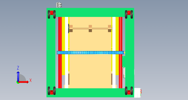 F0437-滚筒模型图