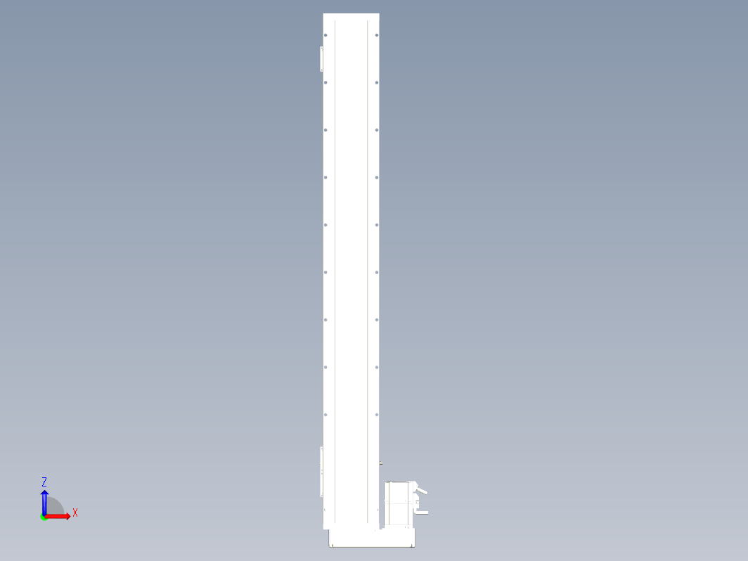 轨道内嵌式螺杆滑台KGH12-850-BR-400W-C4