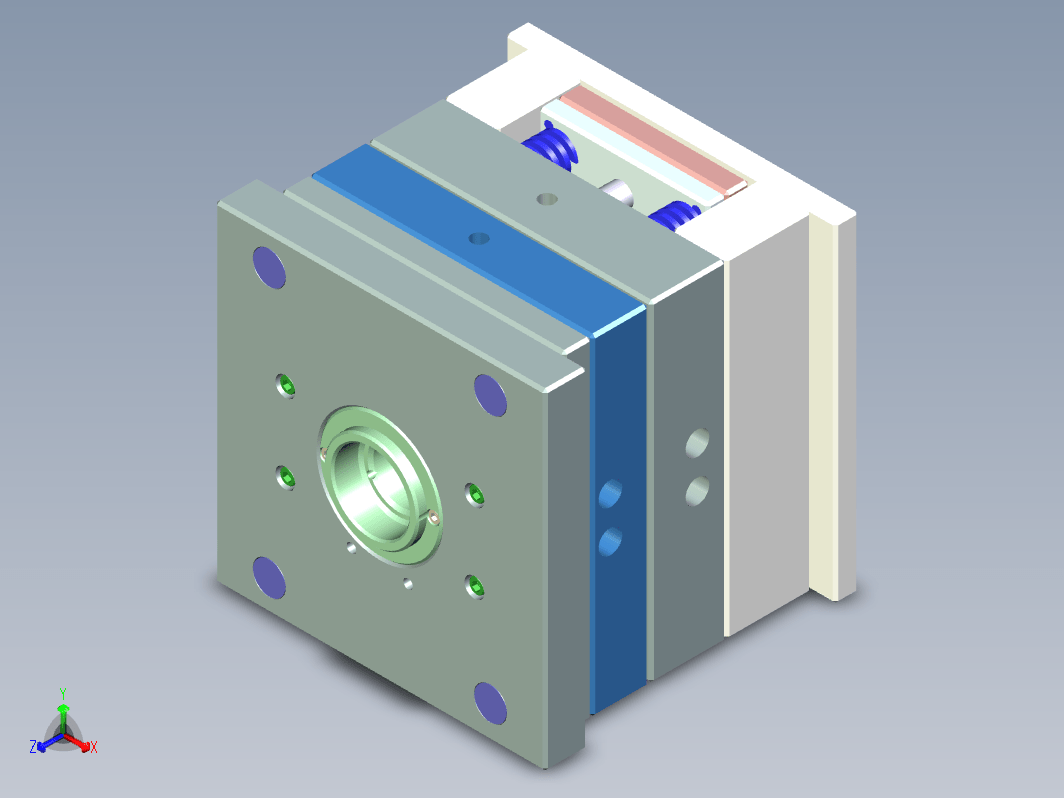 空调遥控器按键模具设计