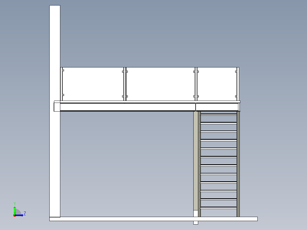 车库建模设计