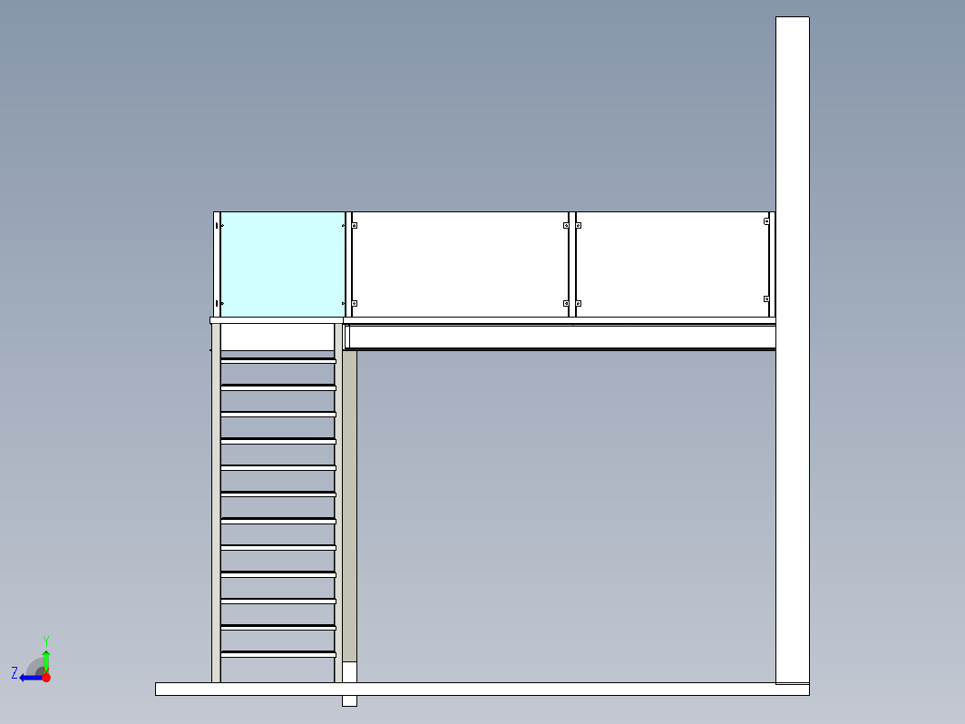 车库建模设计