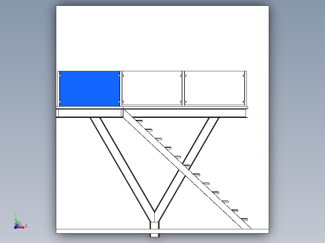 车库建模设计