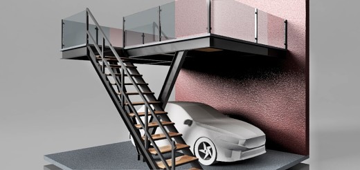 车库建模设计缩略图