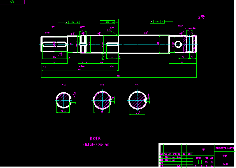 100TPD植物油反应釜设计 CAD+说明书