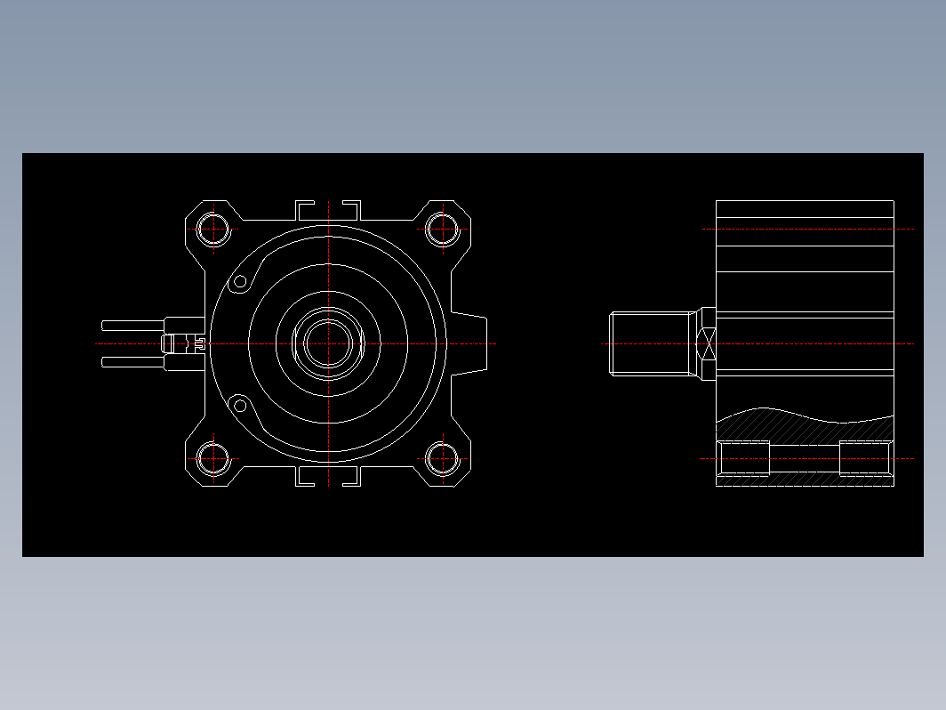 气缸 CDQ2A100外