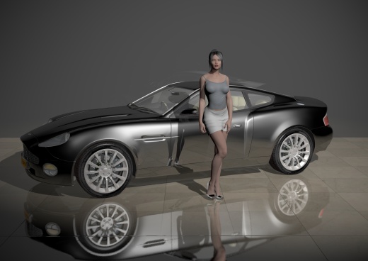 阿斯顿马丁Aston Martin Vanquish跑车缩略图