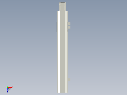 MT100BS-L500 数控模组 线性滑台模型.MT100BS.L10.500.BC.M20B.C4.3D缩略图