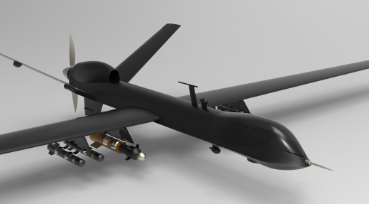 简易uav-drone无人机缩略图
