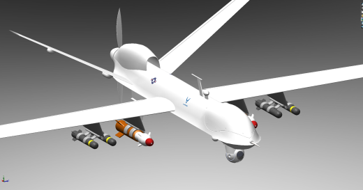 简易uav-drone无人机缩略图