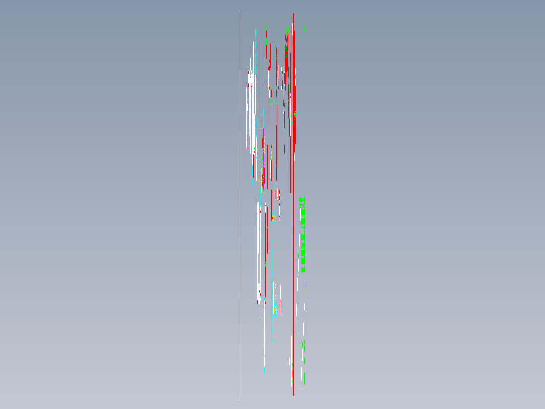 DN300金属陶瓷结构翻板阀