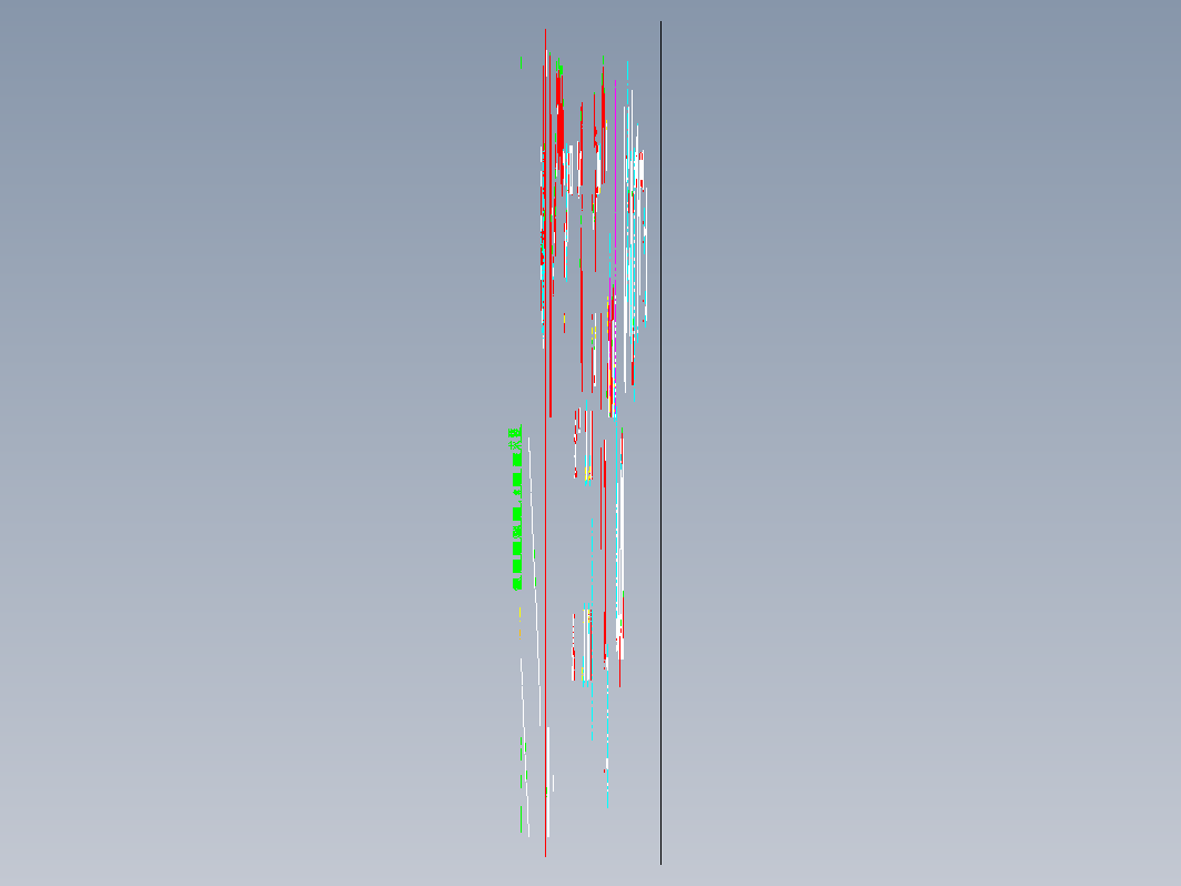 DN300金属陶瓷结构翻板阀