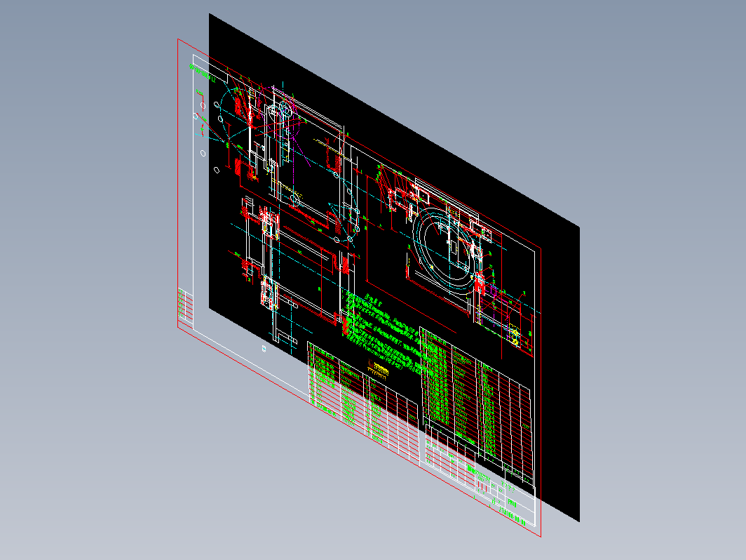 DN300金属陶瓷结构翻板阀