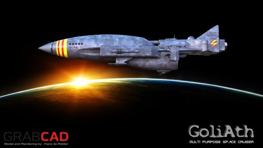 Goliath太空巡洋舰科幻缩略图