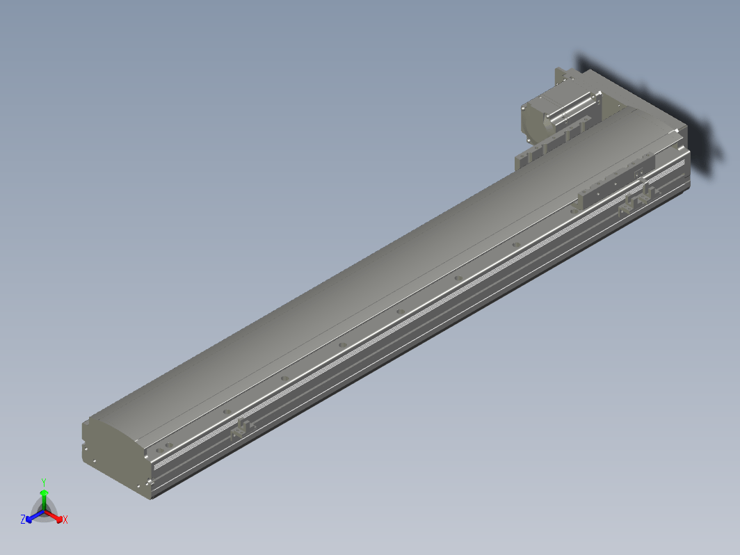 MT120BS-L700 直线模组 滑台模型.MT120BS.L10.700.BL.M40B.C4.3D