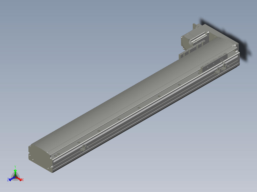 MT120BS-L700 直线模组 滑台模型.MT120BS.L10.700.BL.M40B.C4.3D