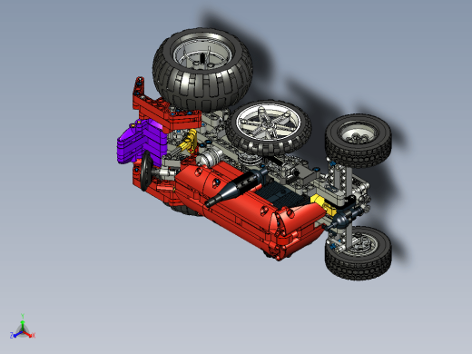 lego-old-tractor拖拉机拼装玩具模型缩略图