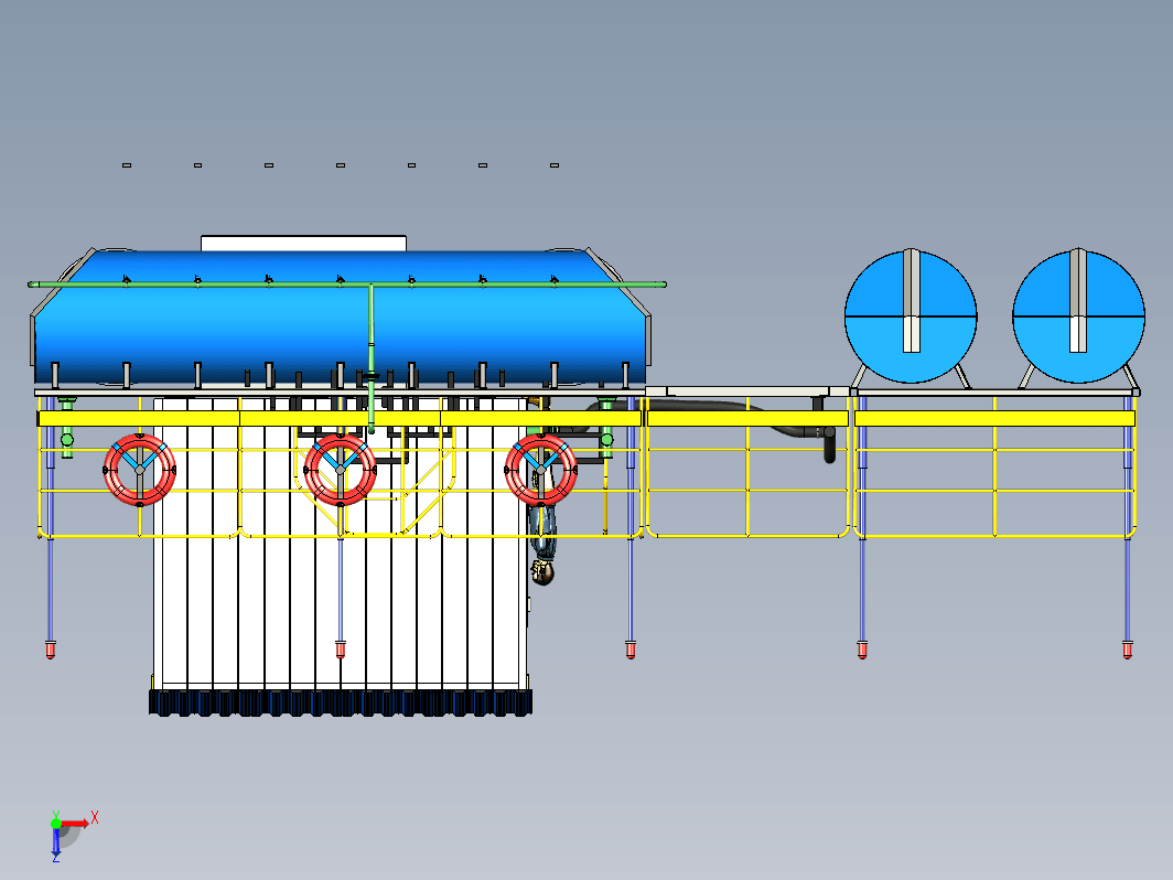 Floating pumping station浮式泵站水上漂浮屋