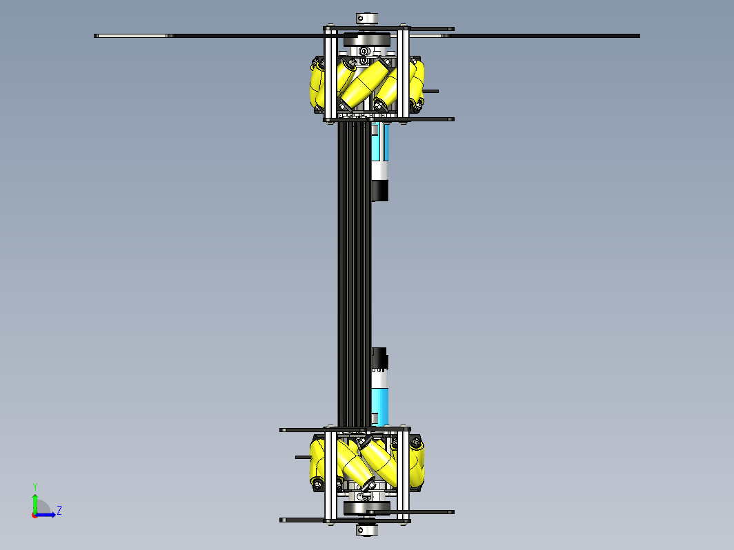 vtx cads麦克纳姆轮小车