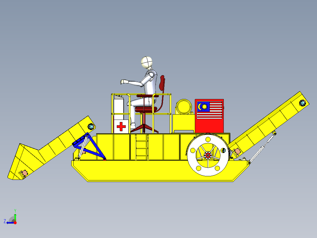 LAKE CLEANING MACHINE河面湖面清理机