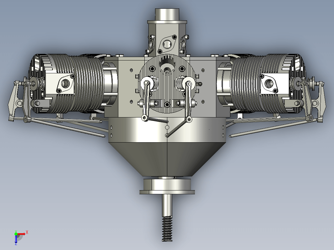 Radial Engine 五缸星形引擎