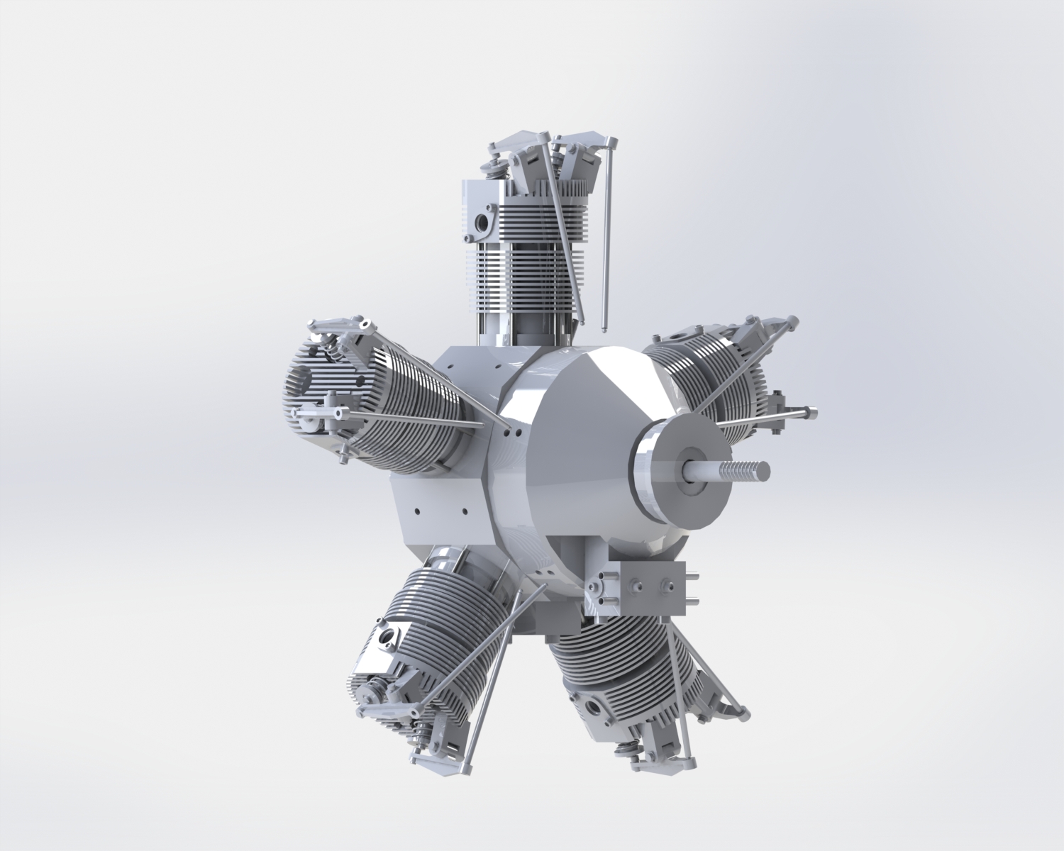 Radial Engine 五缸星形引擎