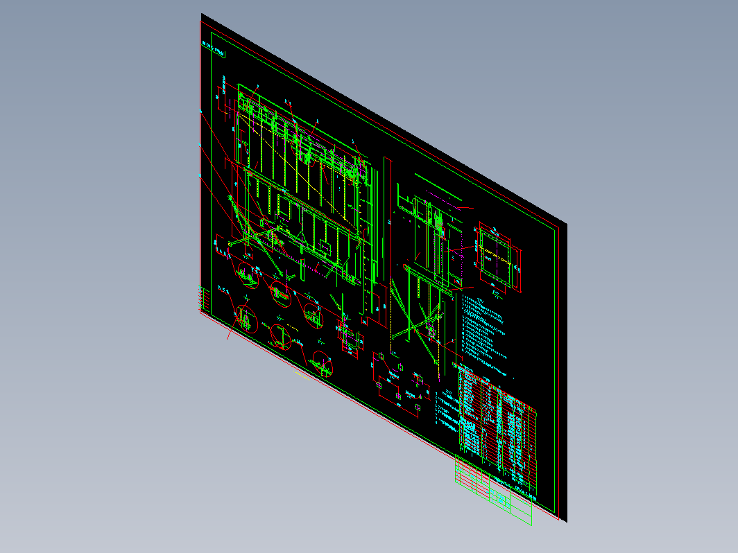 PPW64-5气箱脉冲袋式除尘器总图.dwg