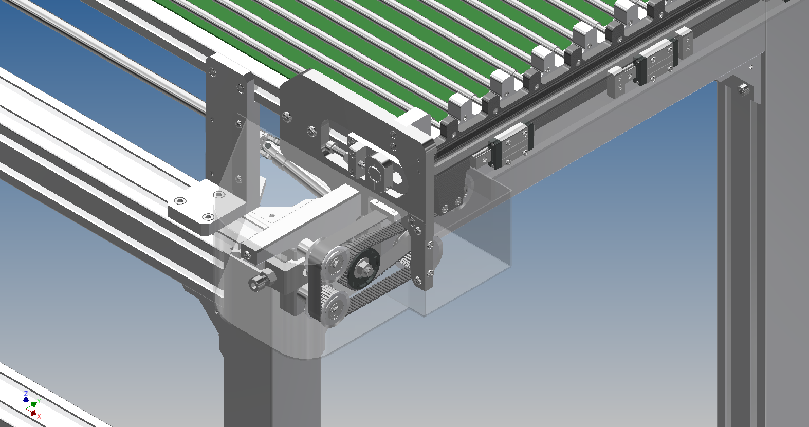 Loader Unloader装卸机3D图纸 INVENTOR设计 附stp igs