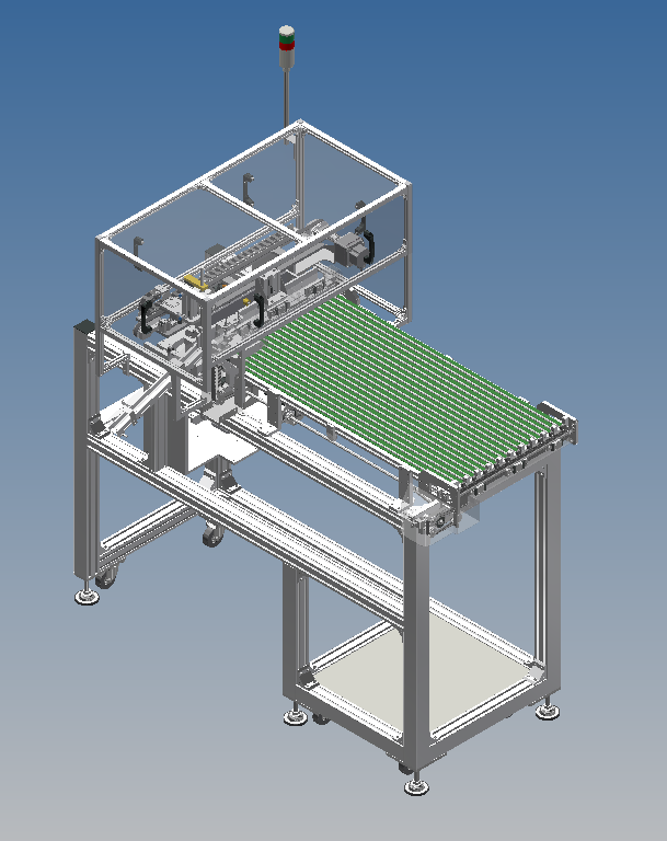 Loader Unloader装卸机3D图纸 INVENTOR设计 附stp igs