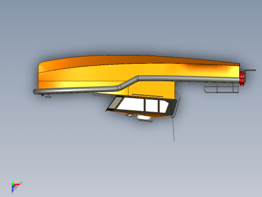 简易救援艇草图3D建模 RHINO设计缩略图