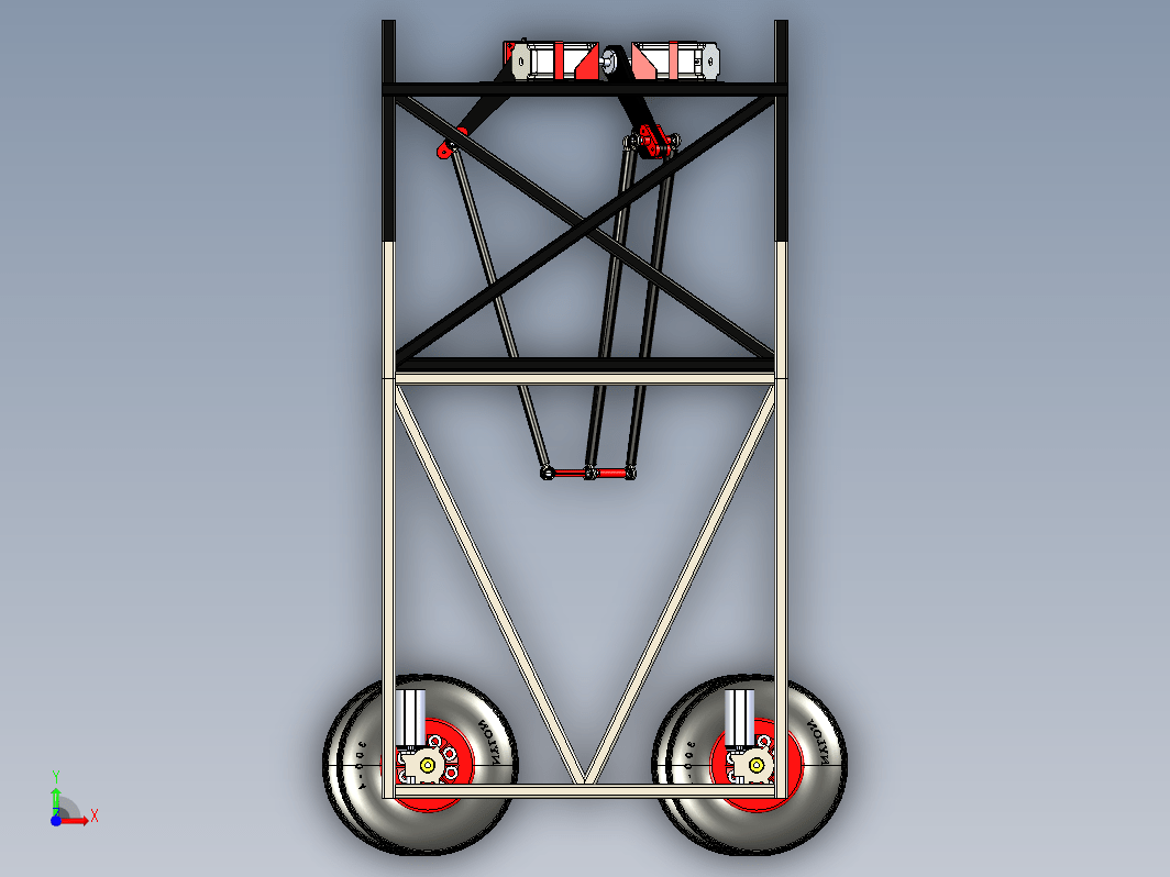 Delta mechanism robot移动式三角机器人