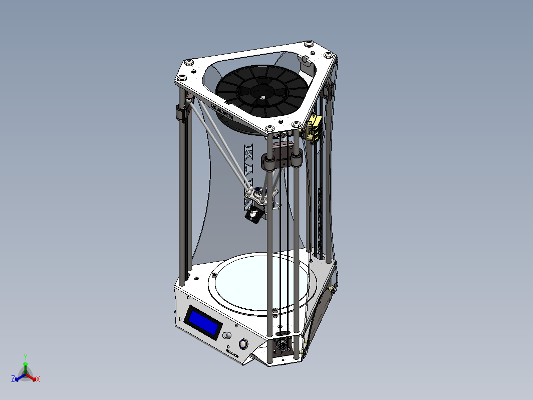 DELTA MK4 3D打印机