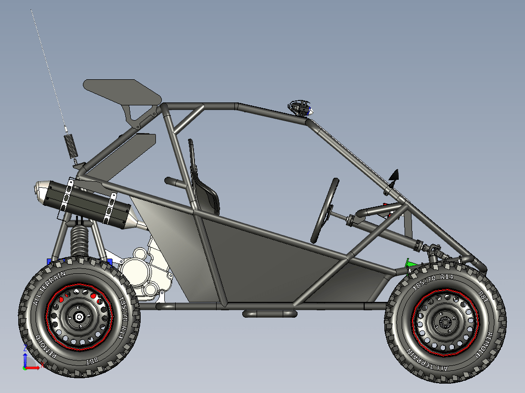 KART CROSS 250钢管车