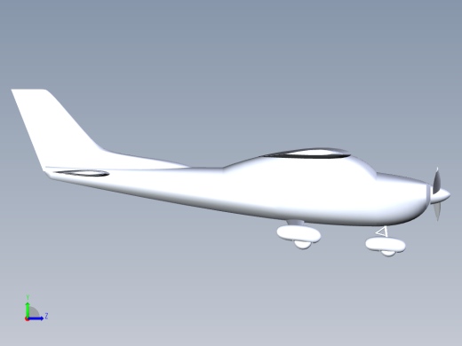 飞机 cessna-182-assembly-1 1 STP缩略图